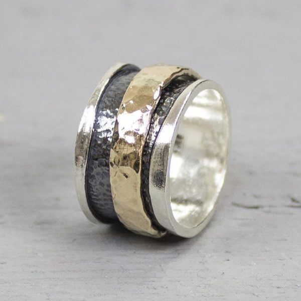 Ring-zilver-Goud-Filled-stoer-19223